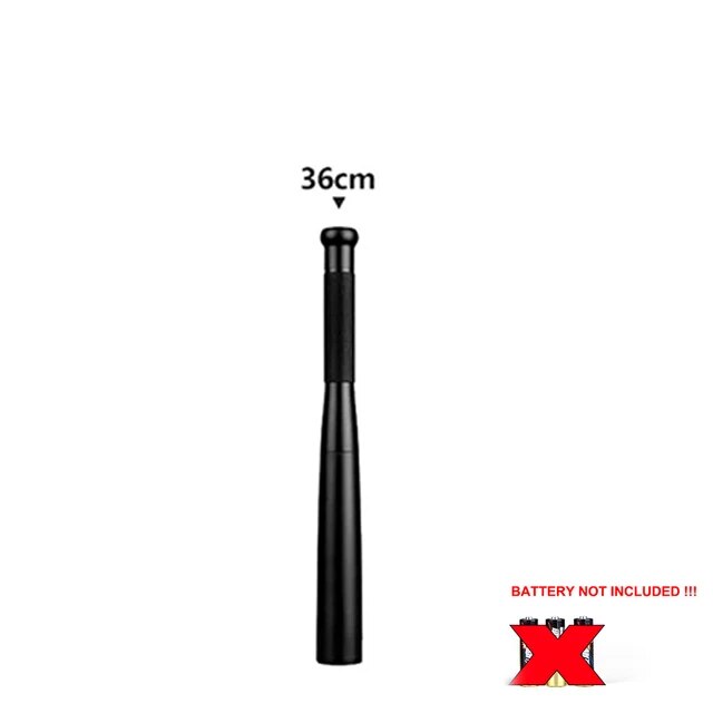 Batte de Baseball avec Lampe de Poche LED intégrée 36cm 1 United States | France Survivalisme