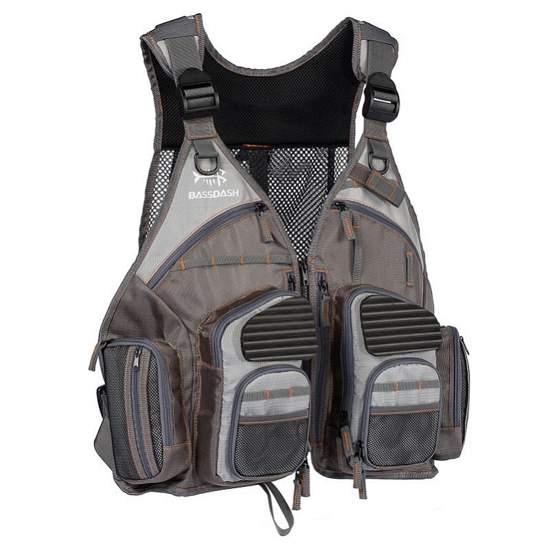 Gilet Tactique Bushcraft Marron | France Survivalisme