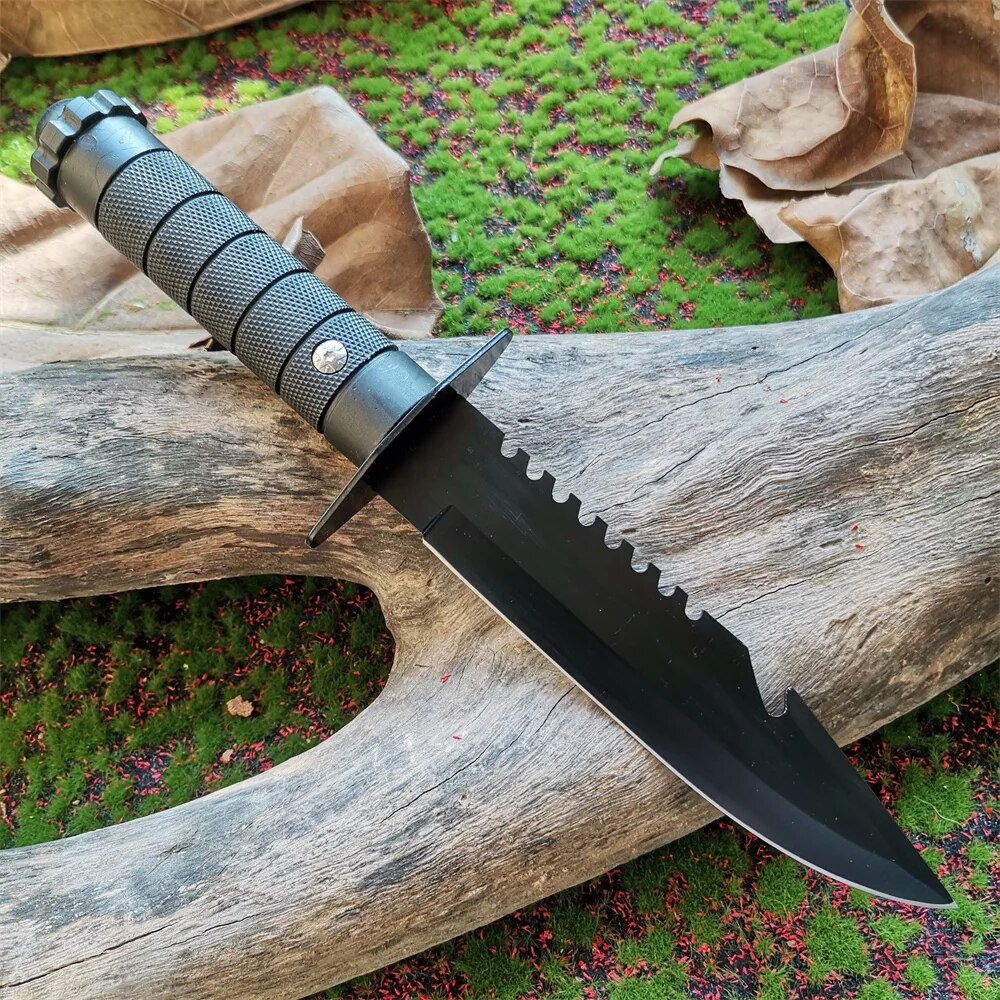 Couteau Survie Droit Rambo | France Survivalisme
