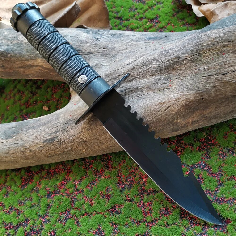 Couteau Survie Droit Rambo | France Survivalisme