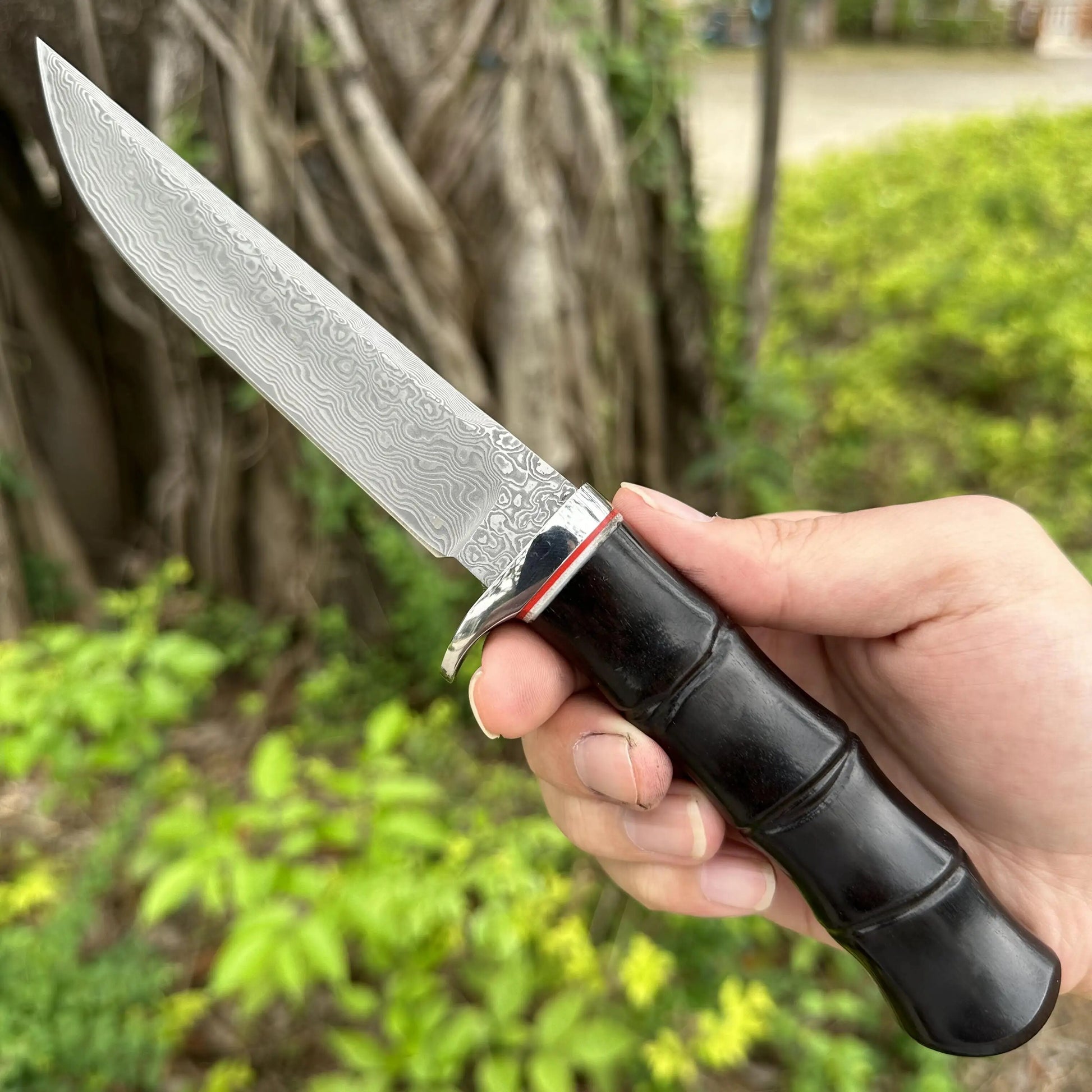 Couteau Survie Droit avec Etui | France Survivalisme