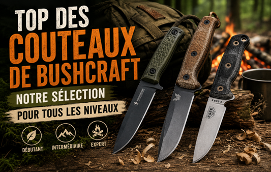 Couteau de bushcraft : lequel choisir pour la forêt ?