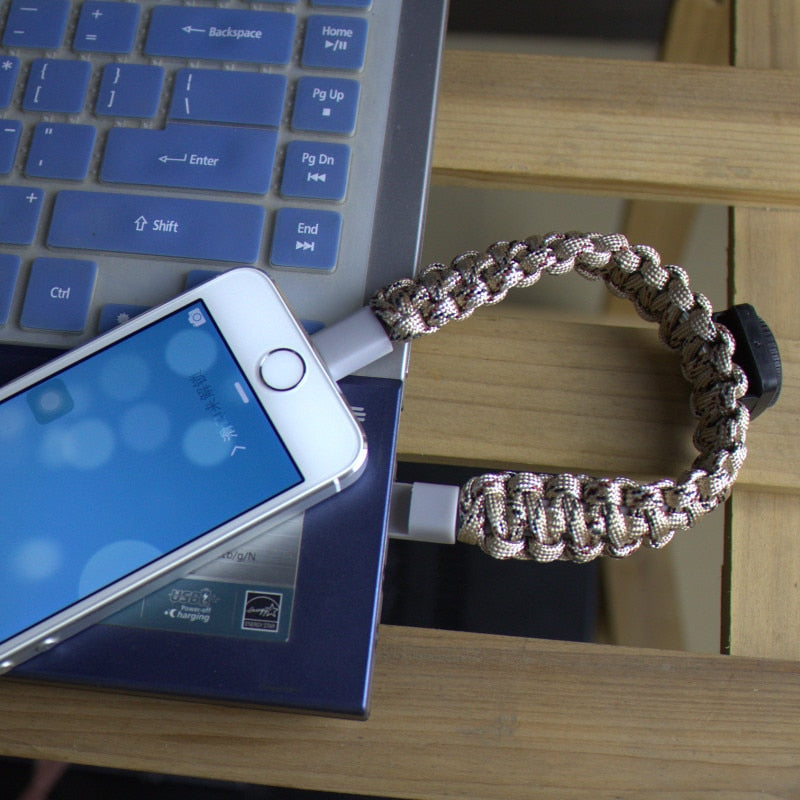 Bracelet Paracorde USB | Survie