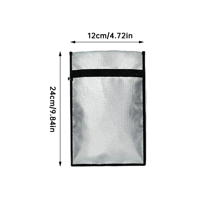Sac de Faraday étanche Gris-12x24cm | France Survivalisme