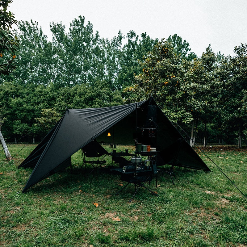 Tarp de Survie Noir | France Survivalisme