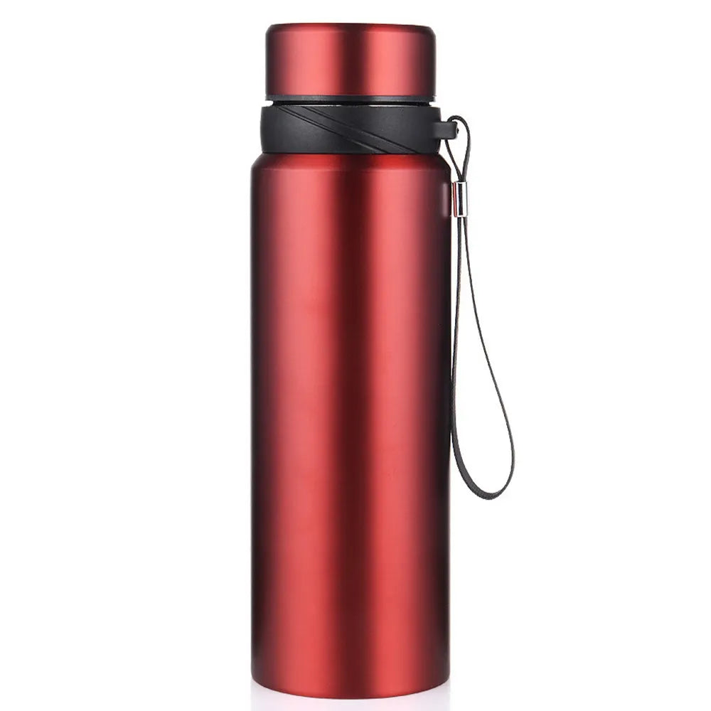 Gourde D'eau Thermique 1L Rouge 1000ML | France Survivalisme