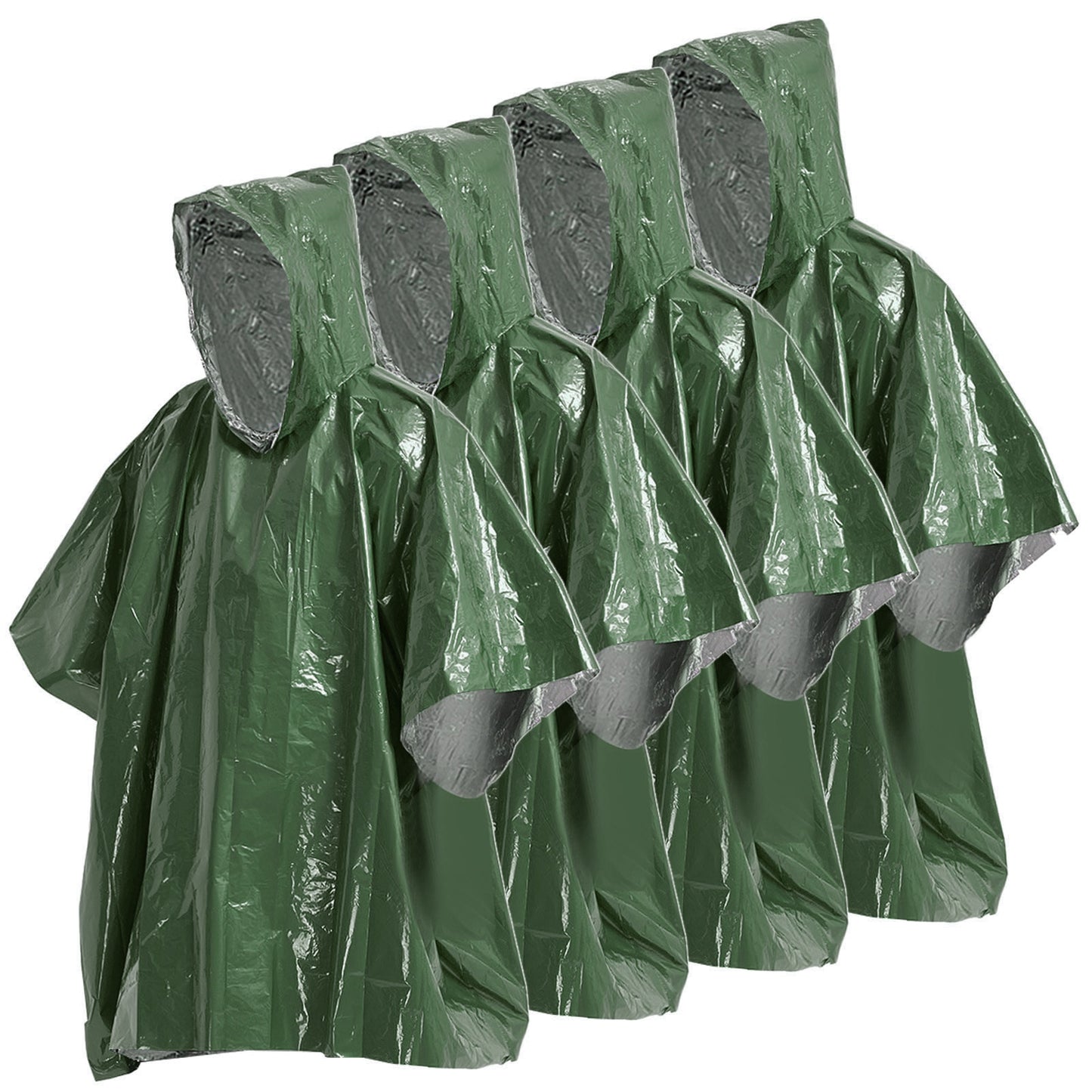 Pack Veste Couverture de Survie 4 Vert | France Survivalisme