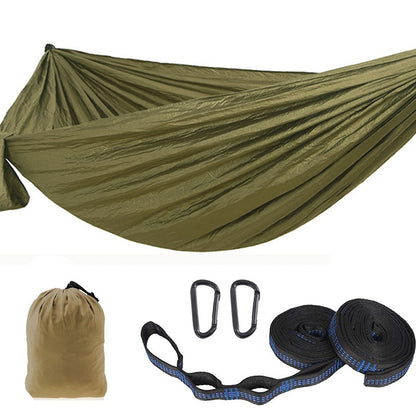 Hamac Toile de Parachute Vert | France Survivalisme