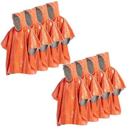 Pack Veste Couverture de Survie 8 Orange | France Survivalisme