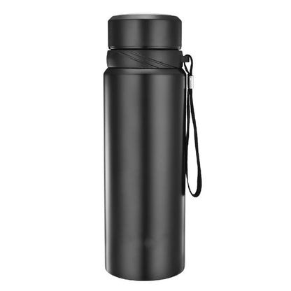 Gourde D'eau Thermique 1L Noir 1000ML | France Survivalisme