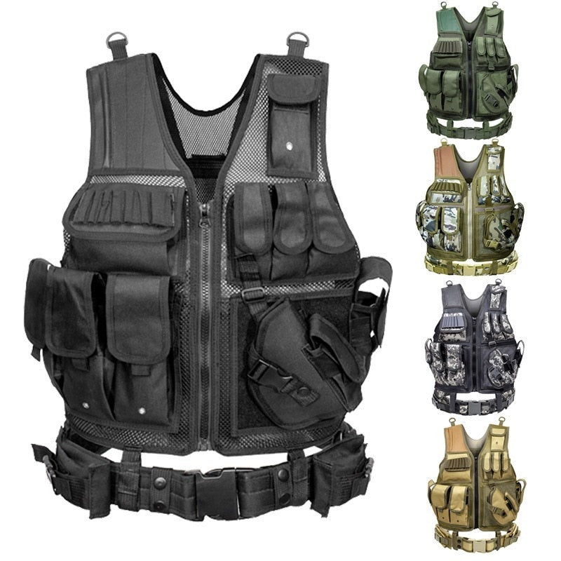 Gilet Tactique Survie Complet | France Survivalisme